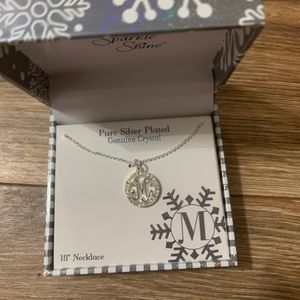 M necklace